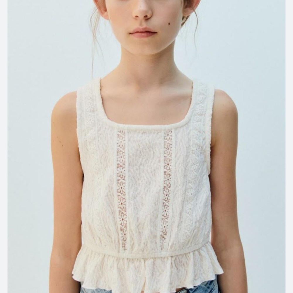 Zara Girls Top size 5-6
